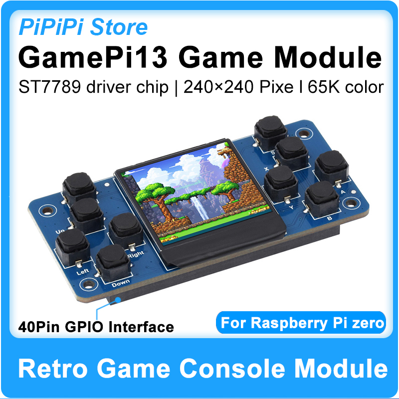Retro Gaming With Raspberry Pi - GamePi13 Modulo Console di Gioco Retro