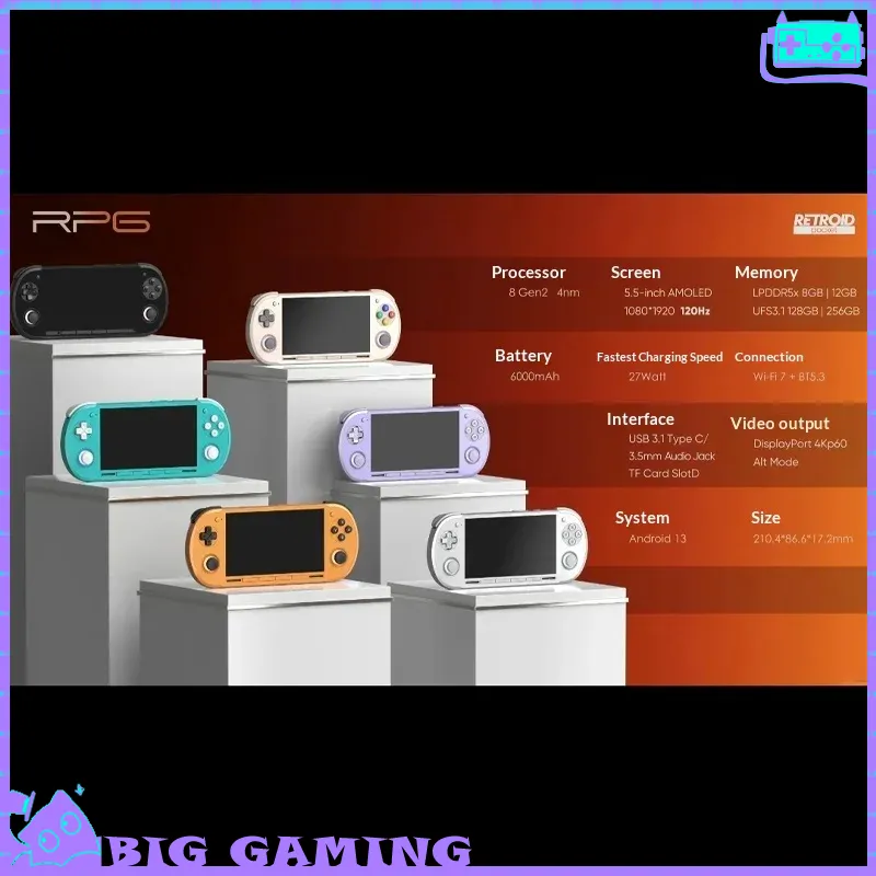 Retro Gaming Nintendo - Console di Gioco Portatile Retroid Pocket