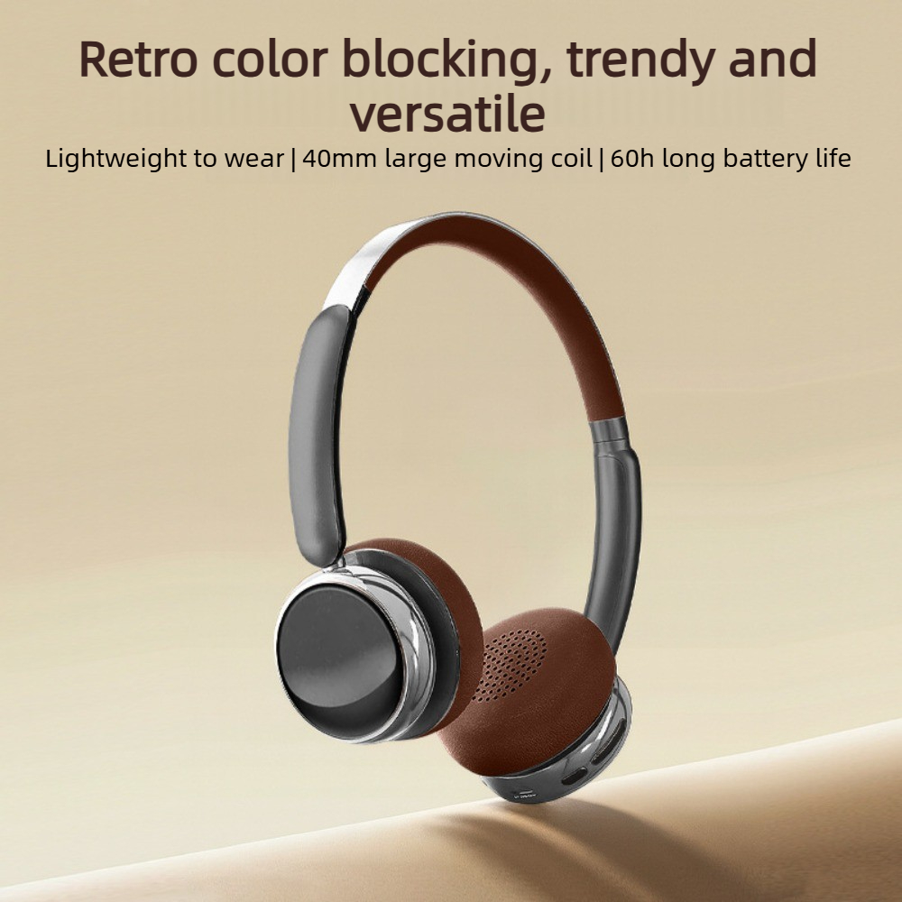 Retro Gaming Headset - Cuffie Retrò Colorate Bluetooth 5.4 con