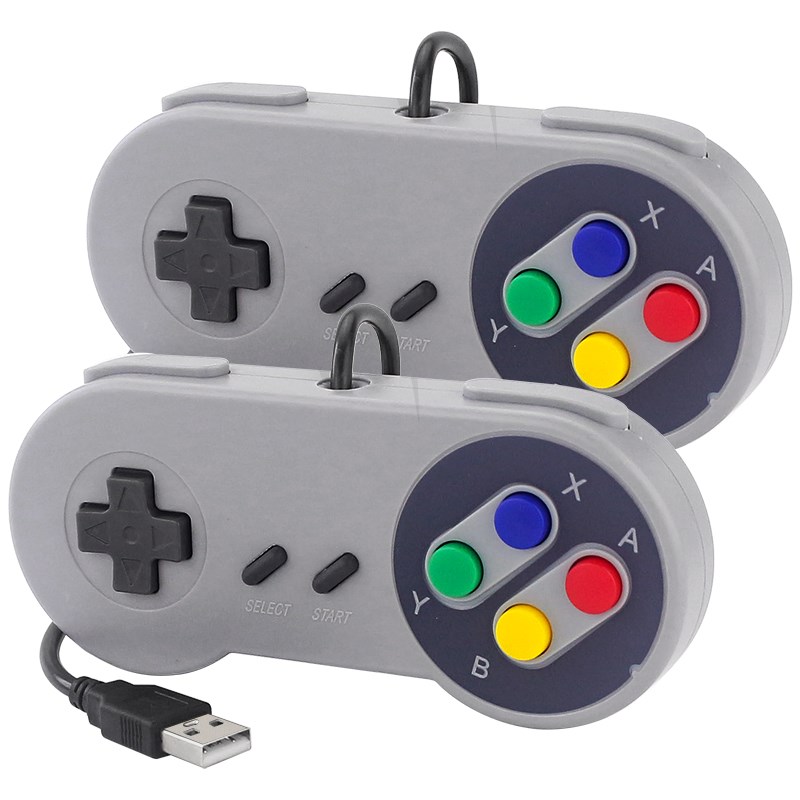 Retro Gaming Raspberry Pi 5 - 2PCS USB Gamepad Gaming Joystick Controller