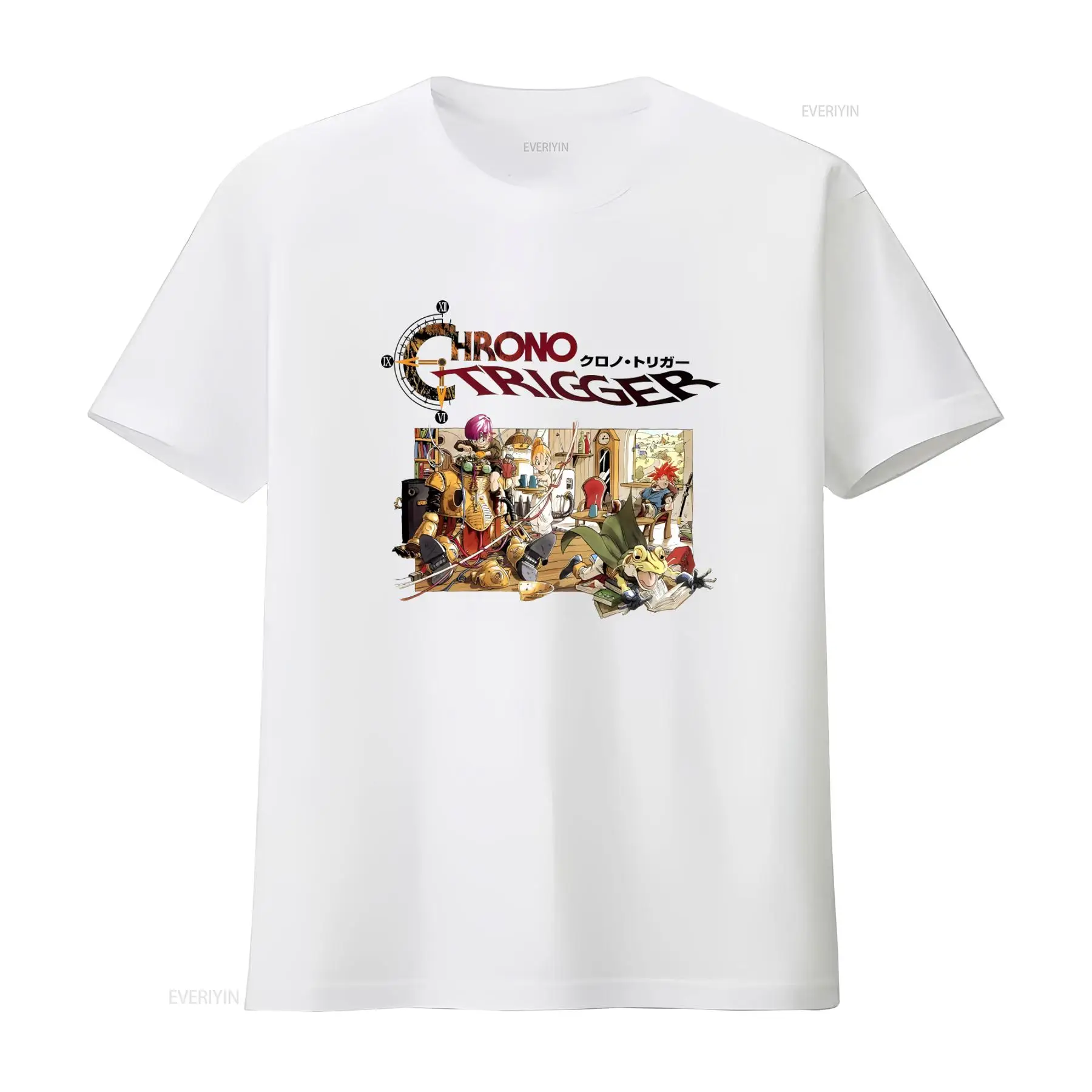 Retro Gaming Shirt - Maglietta con logo del videogioco Chrono