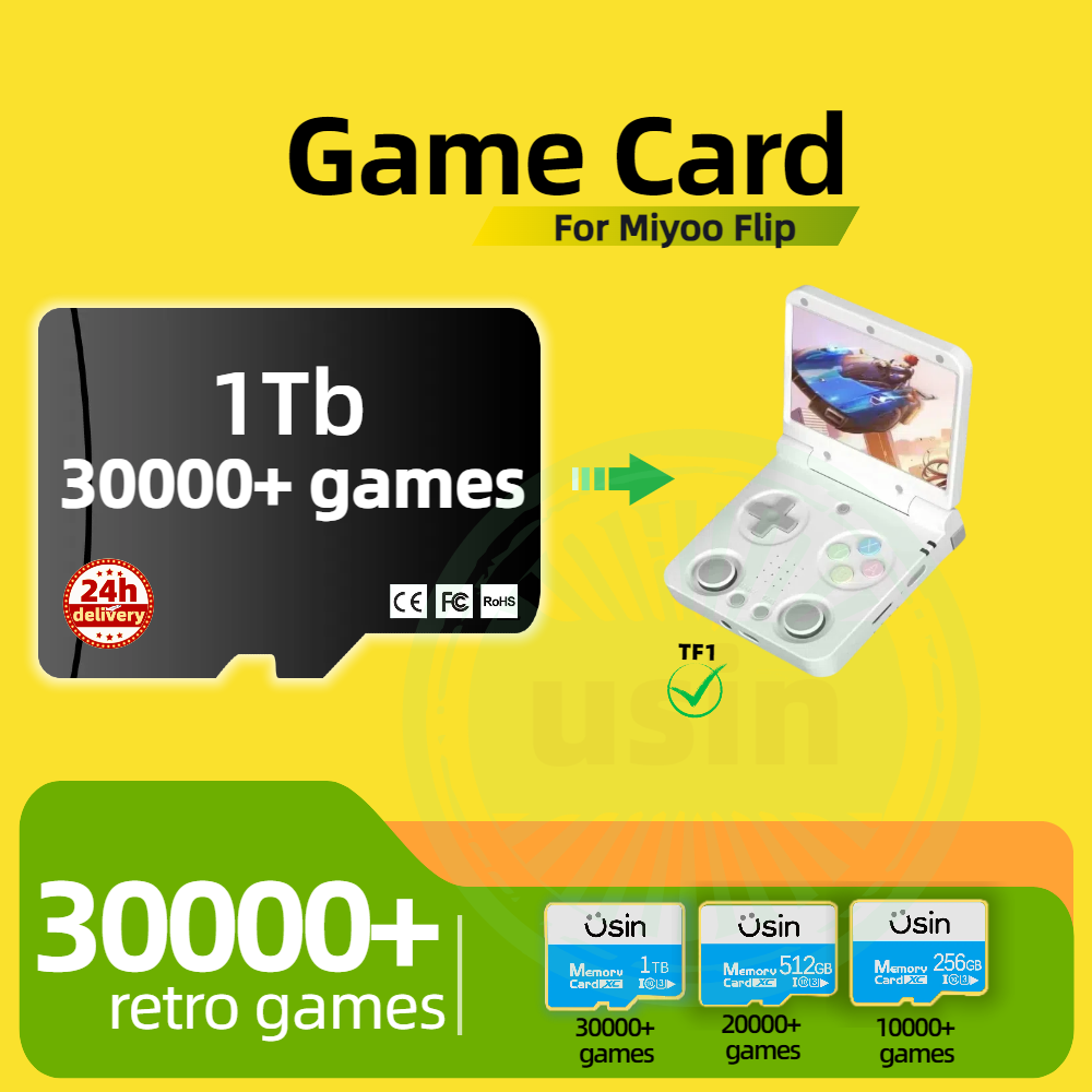 Retro Gaming Portable - Scheda di gioco per Miyoo Flip