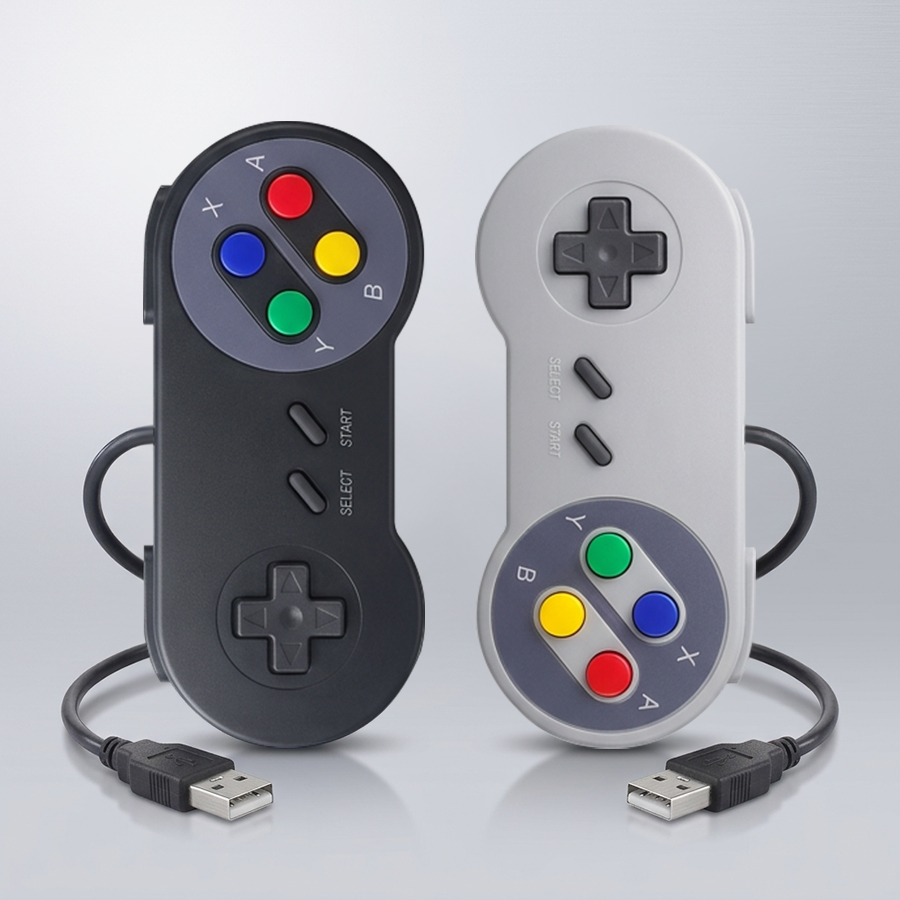 Retro Gaming Raspberry Pi 5 - Gamepad USB, Joystick per Giochi Retrò,