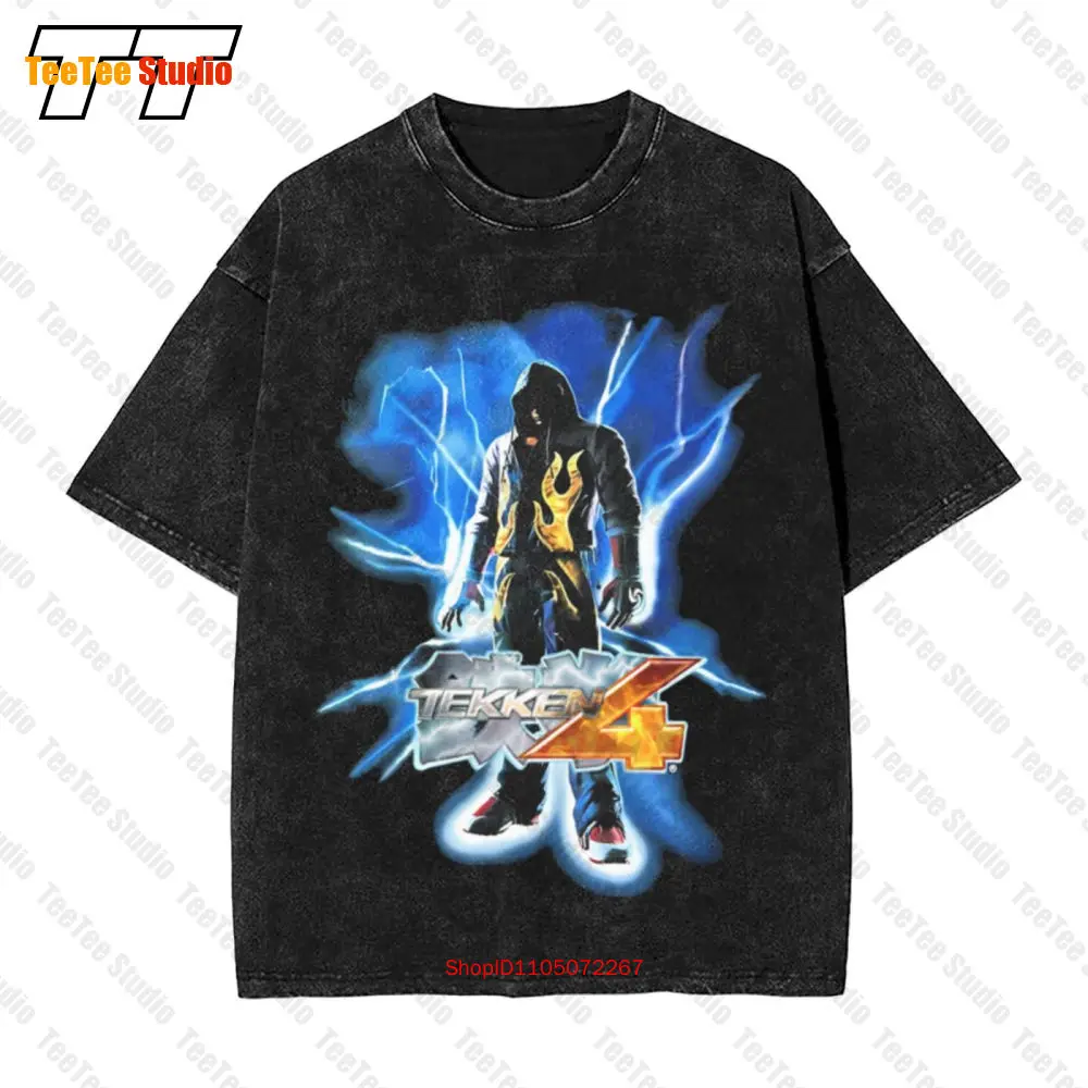 Retro Gaming Shirt - T-shirt vintage oversize Tekken 4 Namco
