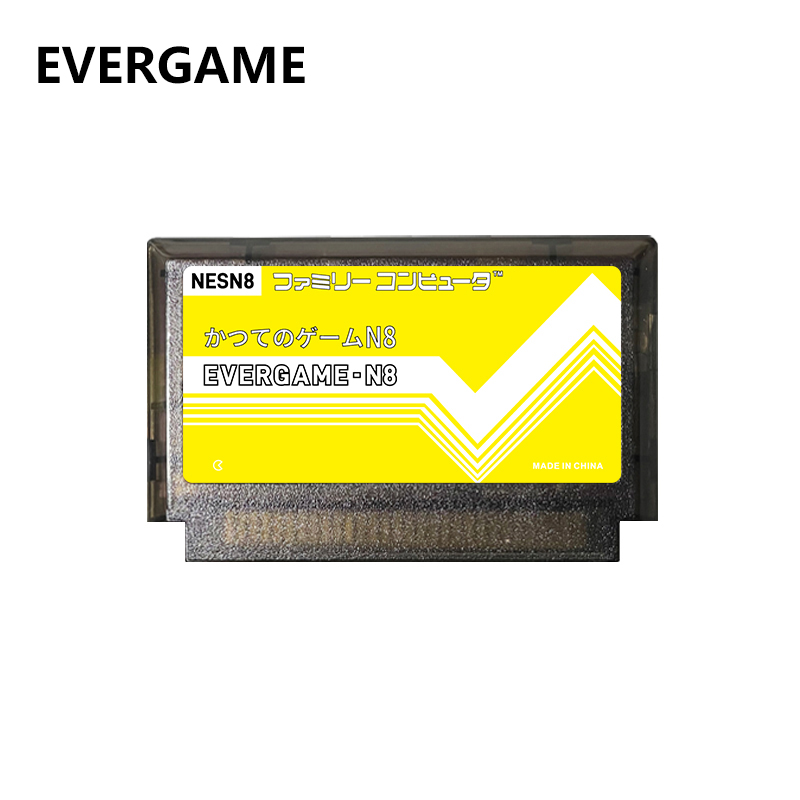 Retro Gaming Nintendo - REMANK EVERGAME N8 NES Cartuccia Super