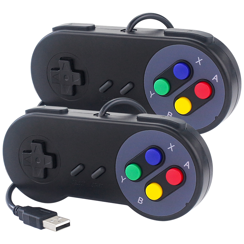 Retro Gaming With Raspberry Pi - Gamepad USB con Filo per PC,