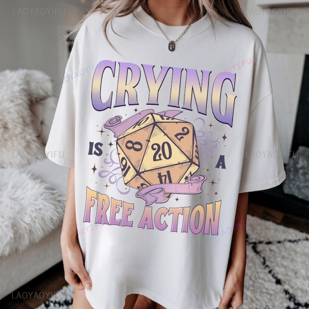 Divertente DnD Piangere È Una  - Retro Gaming Shirt recensione e prezzo