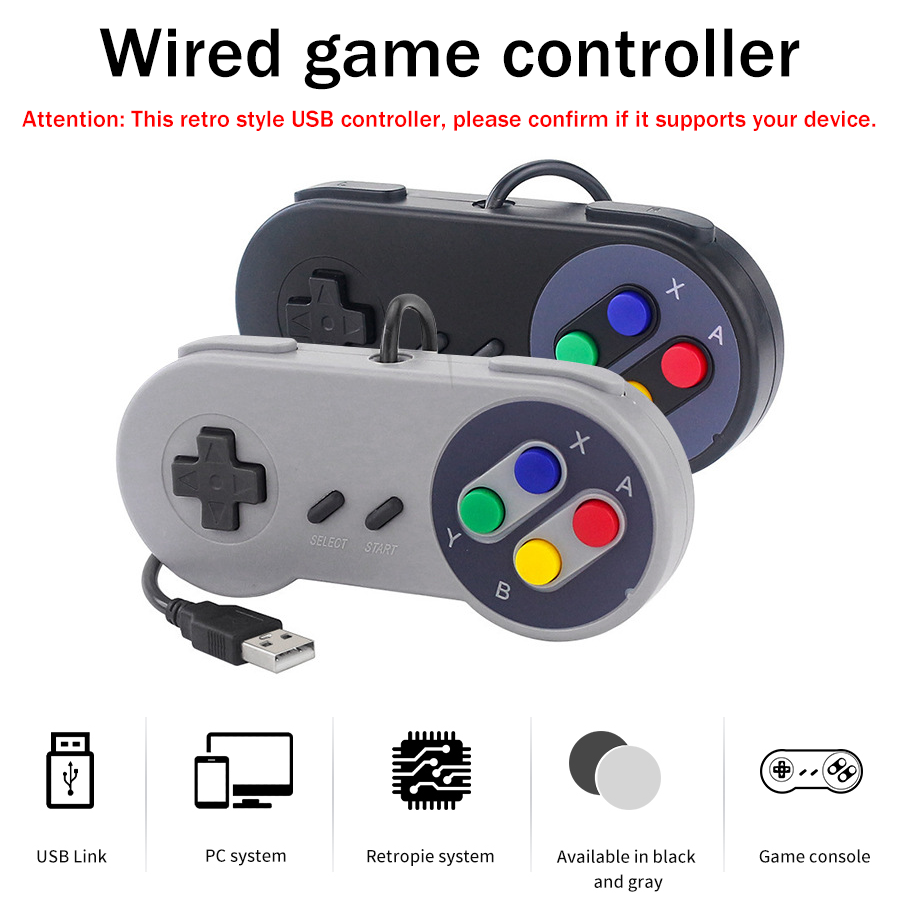 1-2 pezzi Controller USB SNES  - Retro Gaming Raspberry Pi 5 recensione e prezzo