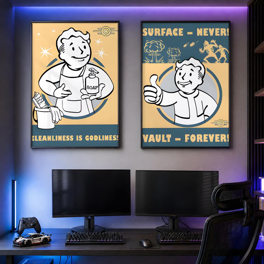 Poster Decorativo Autoadesivo  - Retro Gaming Vault recensione e prezzo