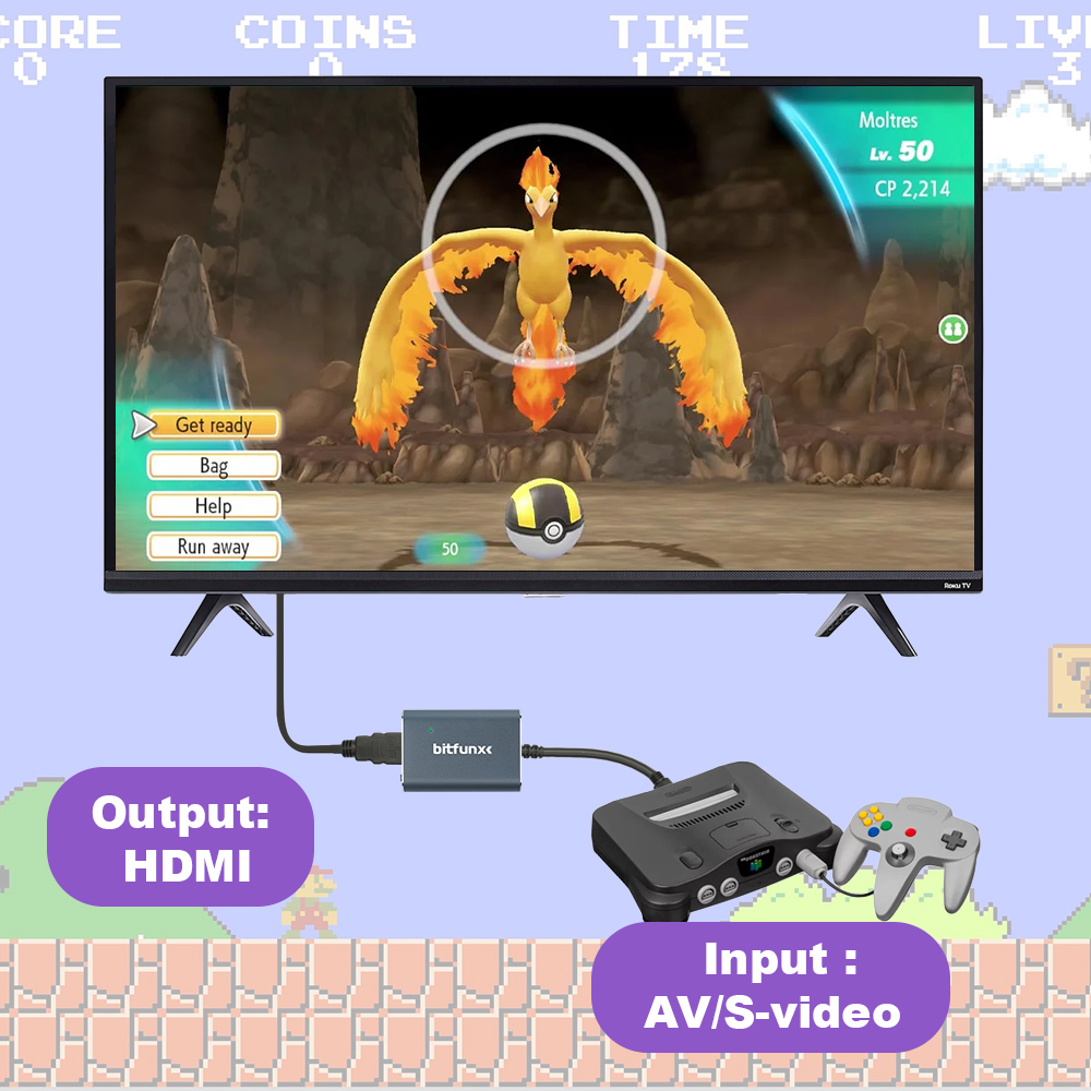 Bitfunx 720P Adattatore Svideo - Retro Gaming Nintendo recensione e prezzo