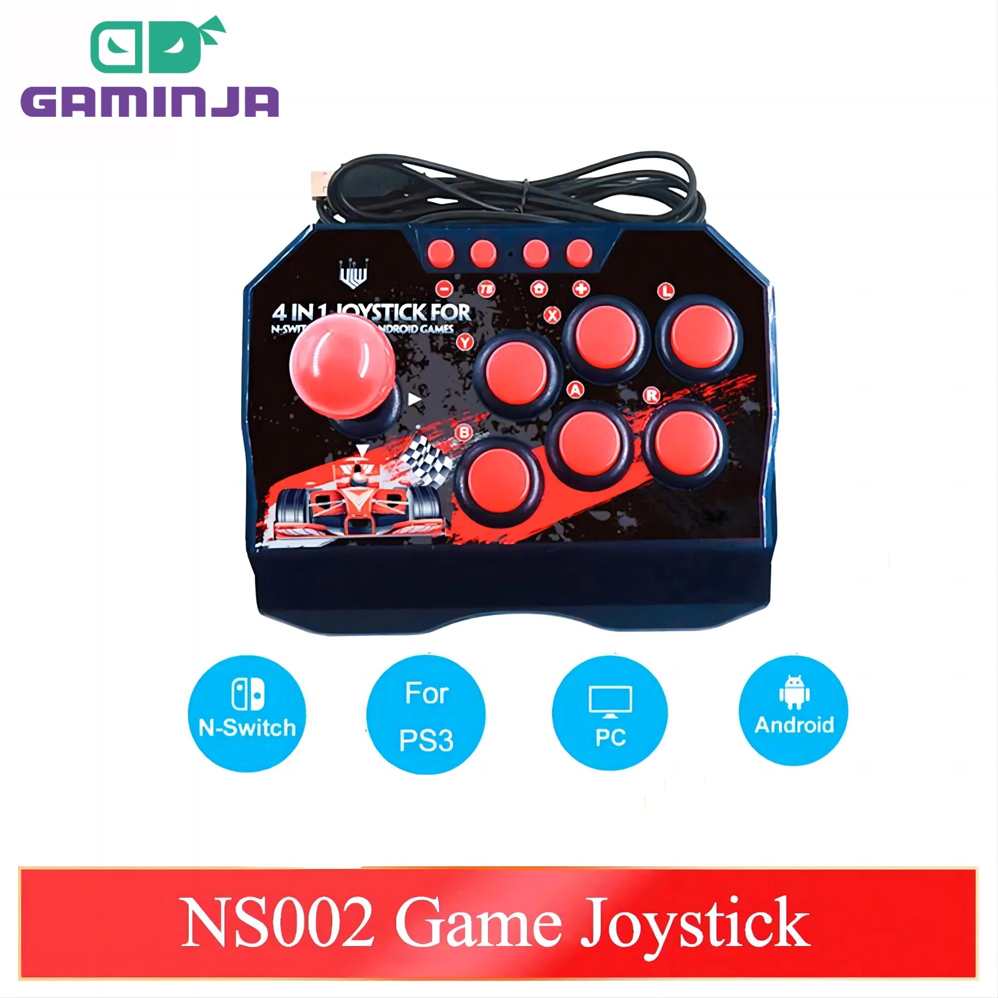 GAMINJA NS002 4 In 1 Retro Arc - Retro Gaming With Raspberry Pi recensione e prezzo