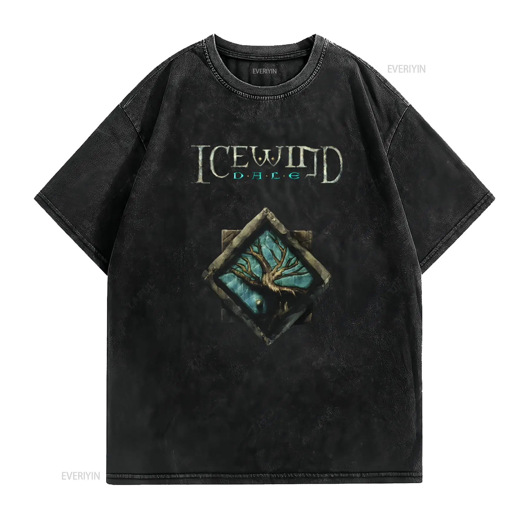 Icewind Dale Logo Classic Vide - Retro Gaming Shirt recensione e prezzo