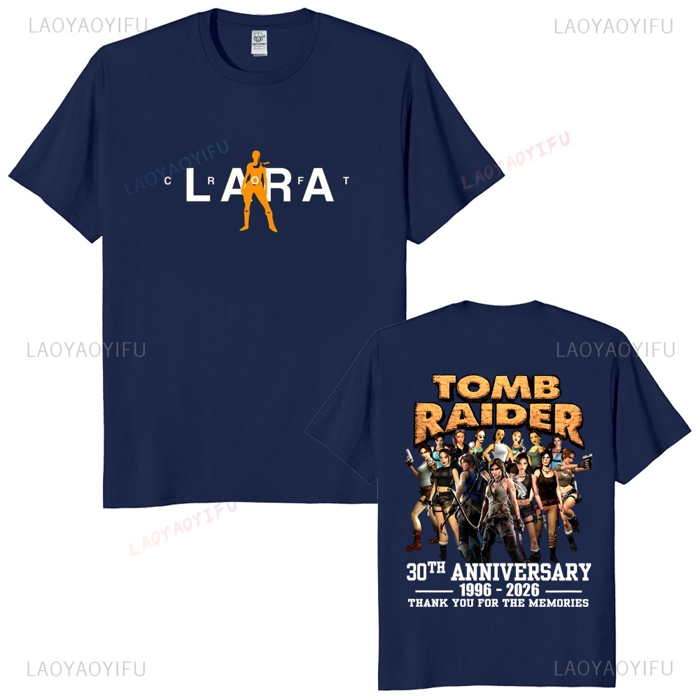 Tomb Raider 30th Anniversary T - Retro Gaming Shirt recensione e prezzo