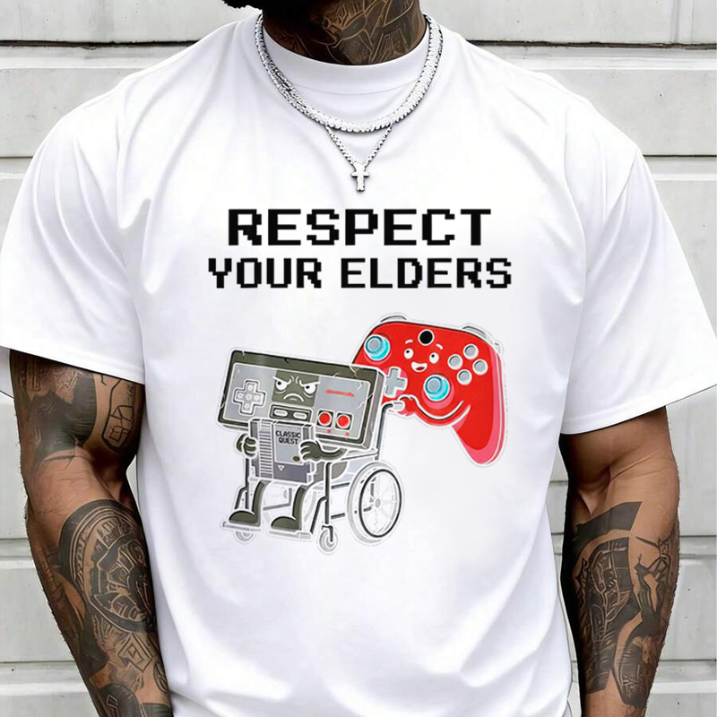 T-shirt da uomo alla moda anni - Retro Gaming Shirt recensione e prezzo