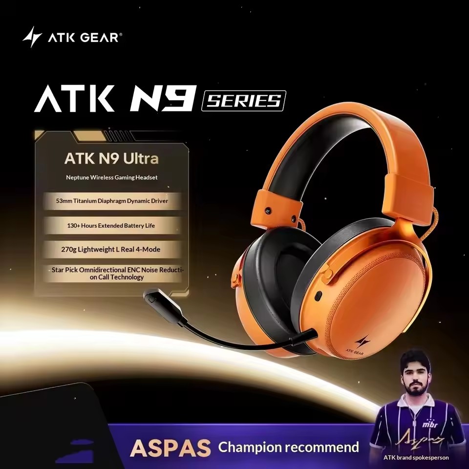 Cuffie da Gaming Wireless ATK  - Retro Gaming Headset recensione e prezzo