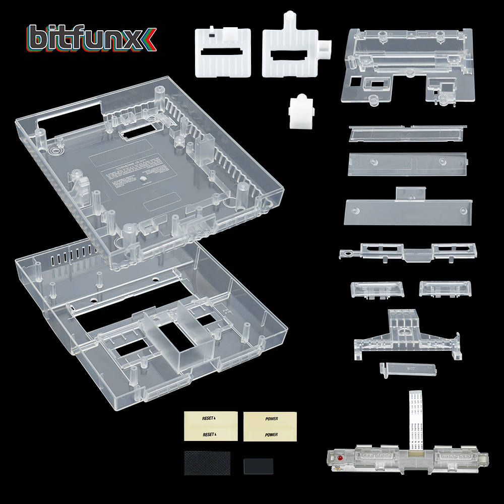 Bitfunx SNES Custodia traspare - Retro Gaming Nintendo recensione e prezzo