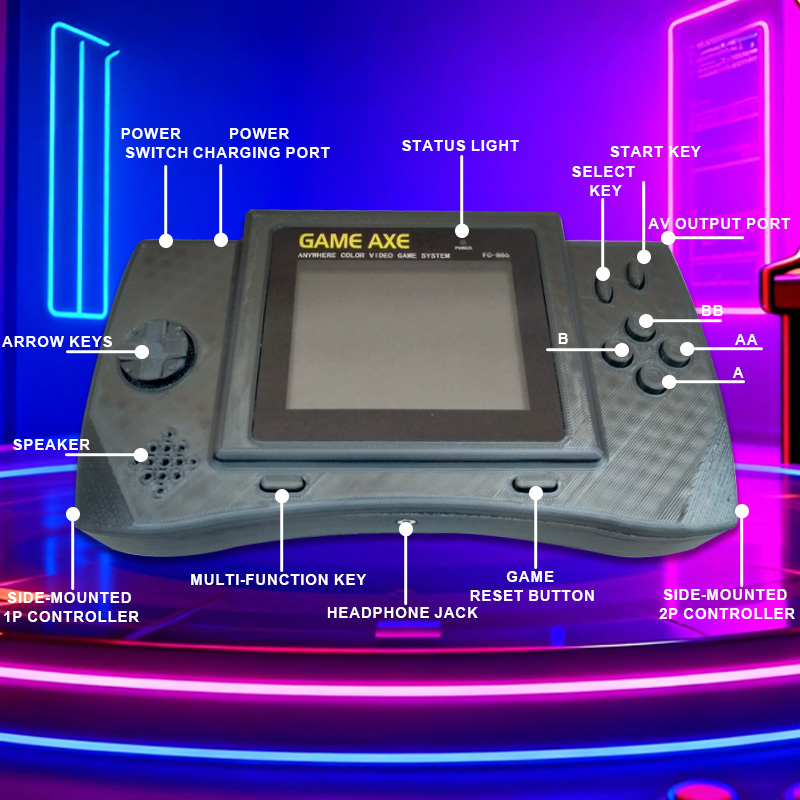 Console Arcade Portatile PFT E - Retro Gaming Portable recensione e prezzo