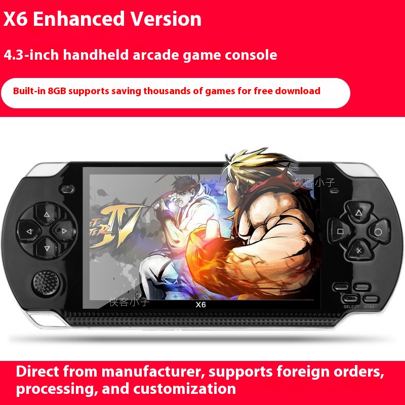 Psp 3000 X6 Consola 12 Tipi di - Retro Gaming X6 recensione e prezzo