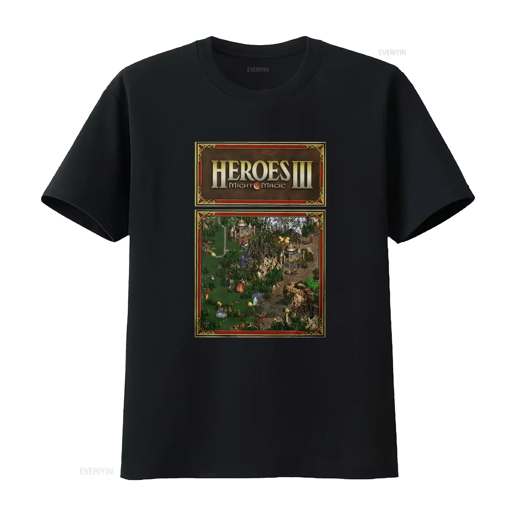 Heroes Map of Might And Magic  - Retro Gaming Shirt recensione e prezzo