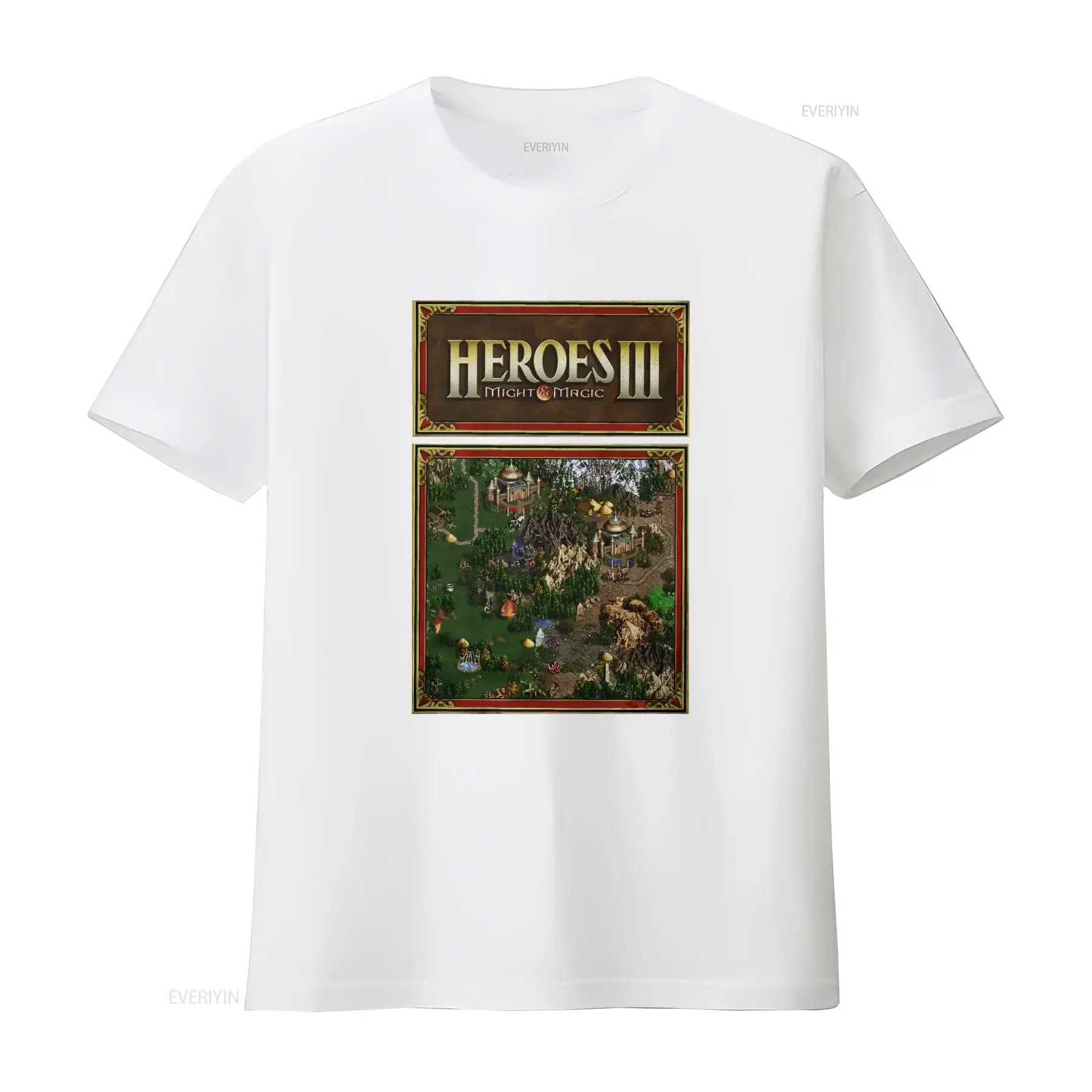 Heroes Map of Might And Magic  - Retro Gaming Shirt recensione e prezzo